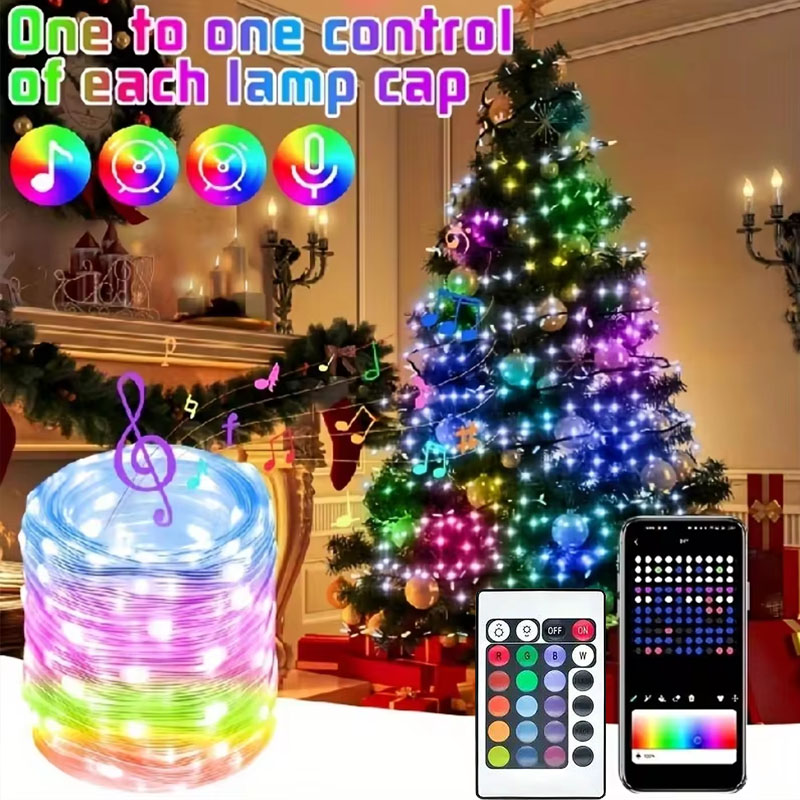 Decor Lighting Address - WS2812 LED سلسلة ضوء USB 5