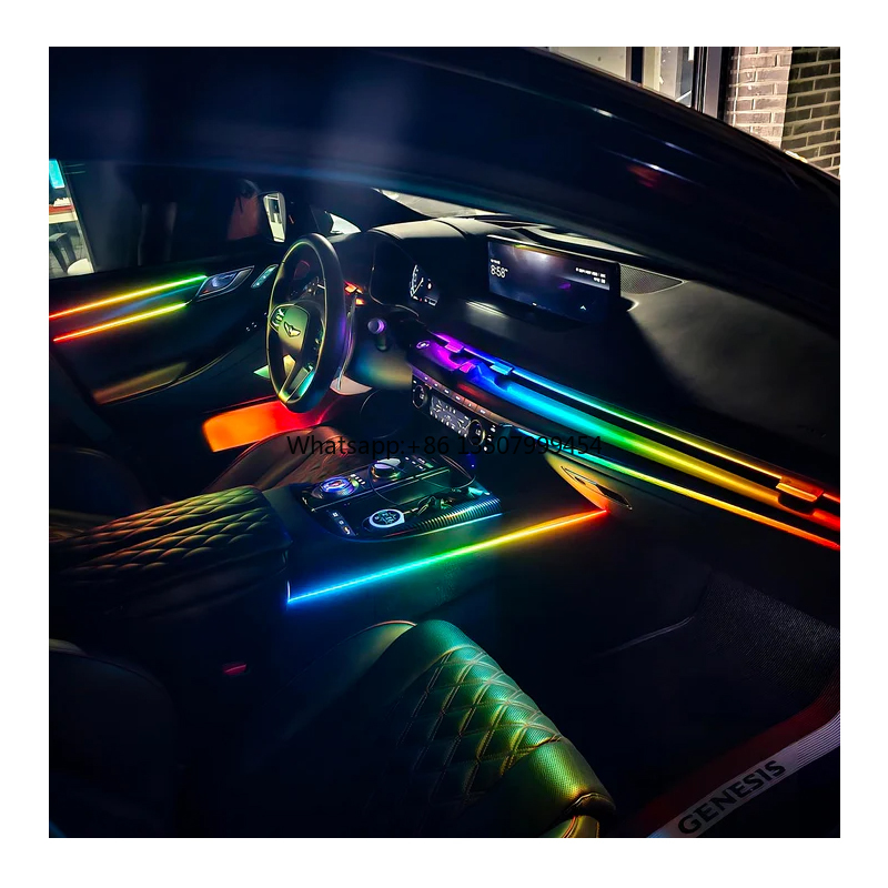 Led Lighting Decor - إضاءة داخلية للسيارة بـ 256 لونًا