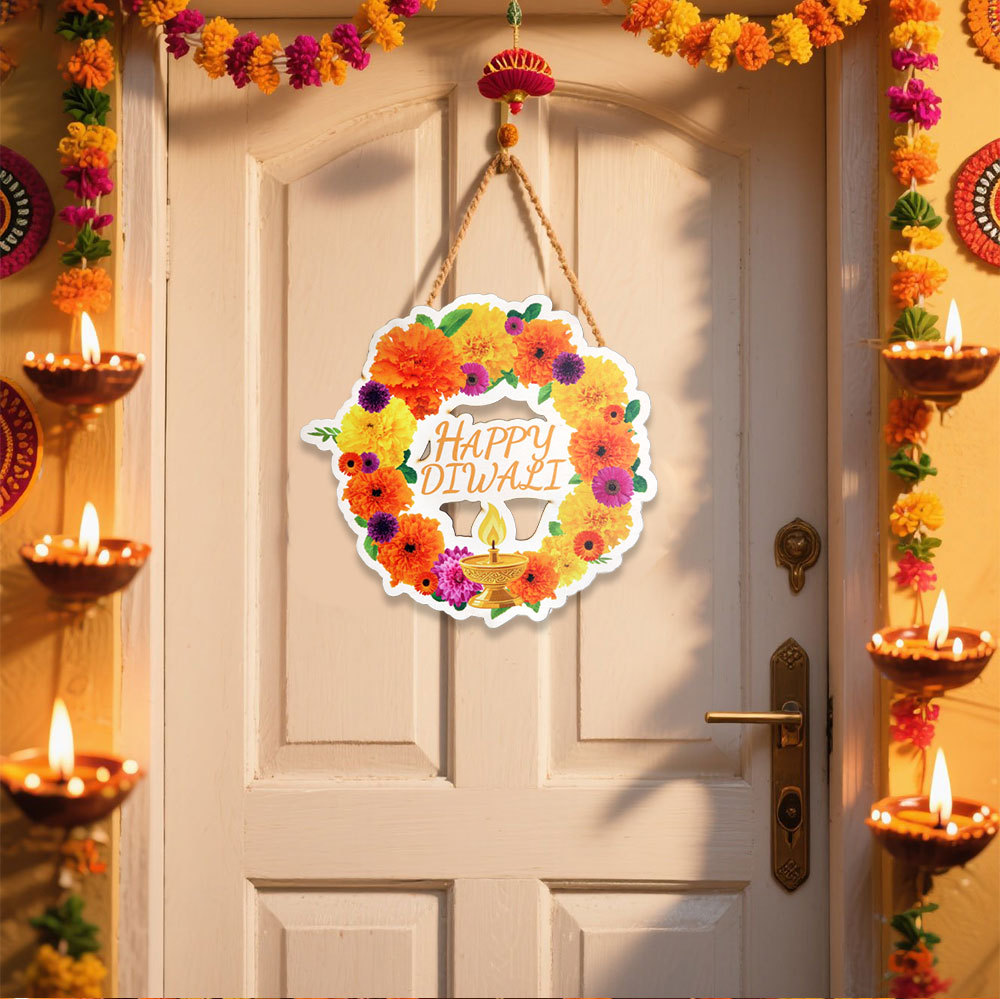 Lighting Decoration For Diwali - ديكور لوتس والطاووس ديوالي - مصابيح