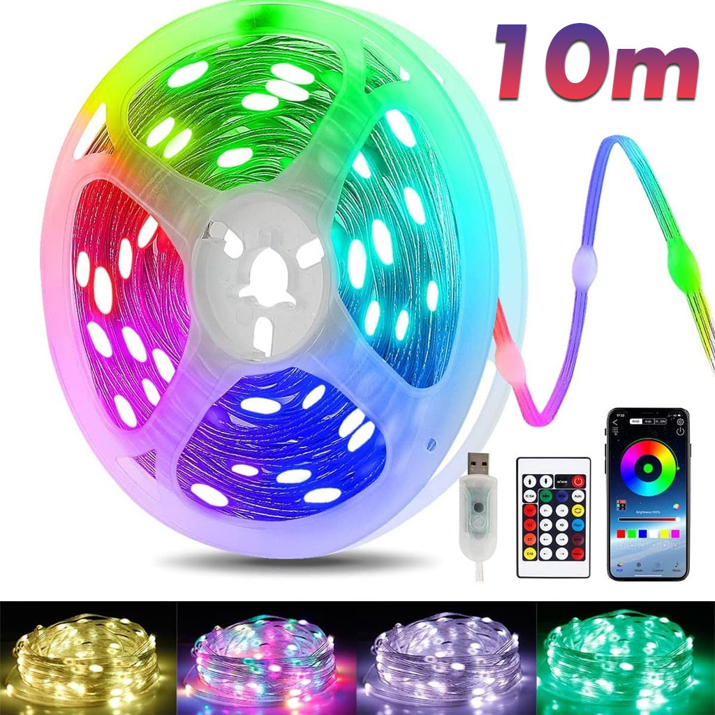 Decor Lighting Address - أضواء LED بلوتوث متصلة بالـ USB