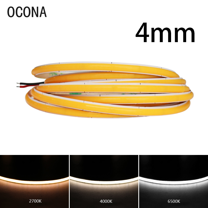 Lighting Mcqueen Bedroom Decor - 4 مللي متر ضيق COB LED
