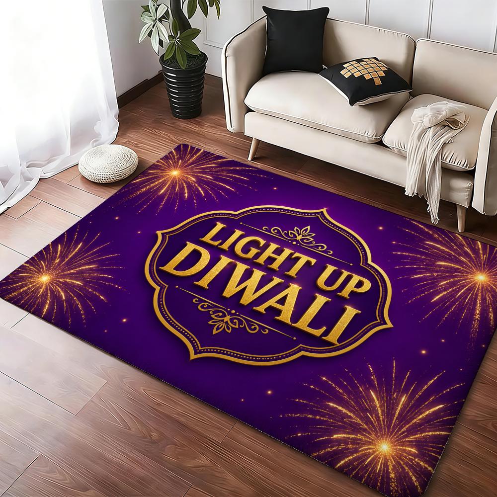 Lighting Decoration For Diwali - سجادة أرضية مضيئة لعيد ديوالي، ناعمة