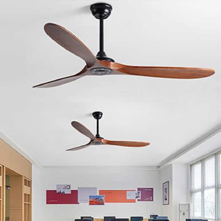 Decor Lighting Ceiling Fans - 42 52 60in مروحة السقف الخشب