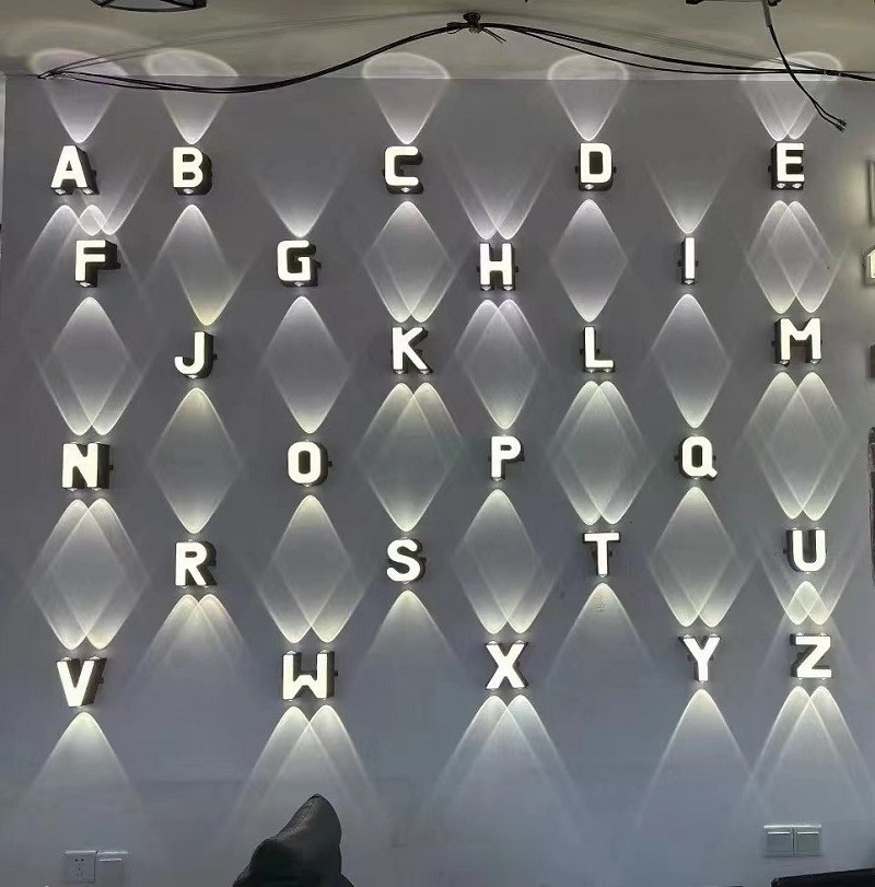 Led Lighting Decor - مصباح جداري خارجي مقاوم للماء IP65،