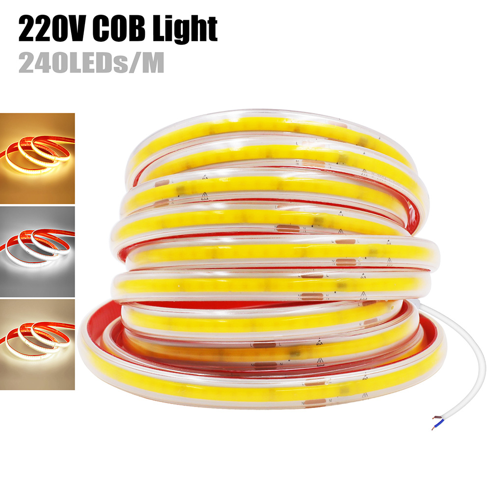 Decor Lighting Hours - شريط ليد كوب مع لاصق ،