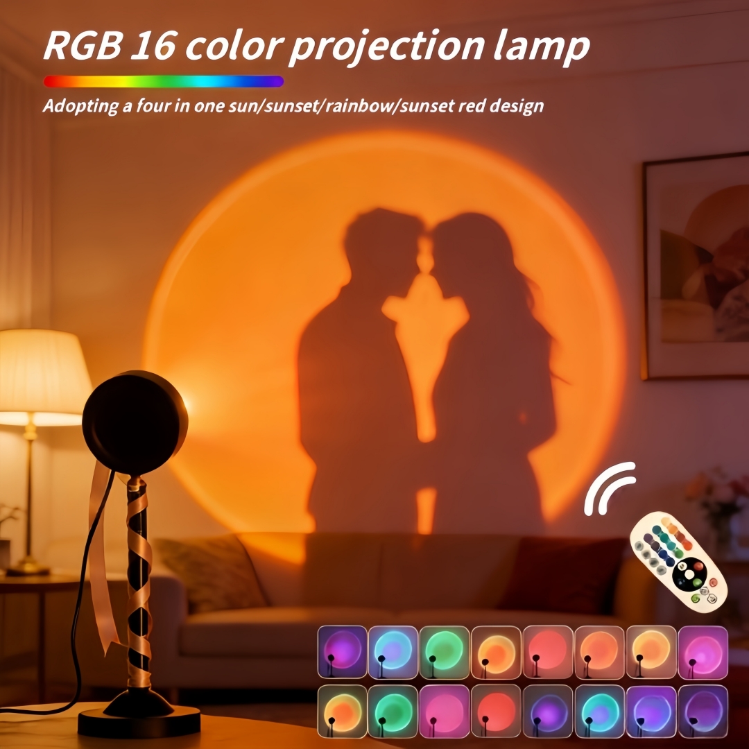Lighting Room Decor Photo - مصباح إضاءة بـ16 لونًا يعرض إضاءة