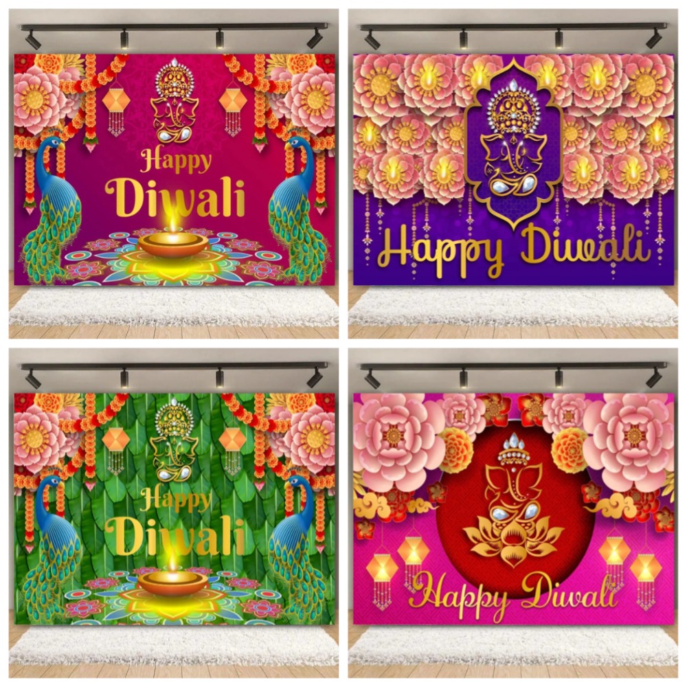 Lighting Decoration For Diwali - لوازم خلفية مهرجان ديوالي السعيدة الهندية