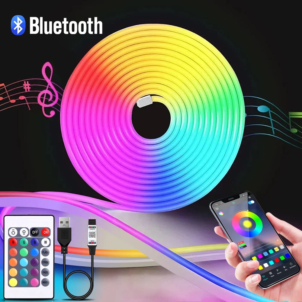 Lighting Decor Items - 1-5 متر RGB LED شريط ضوء