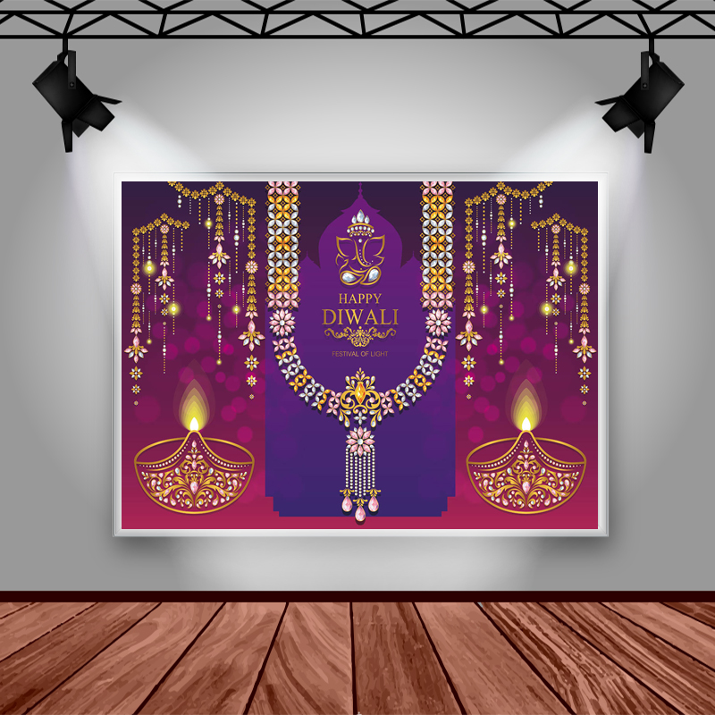 سعيد ديوالي التصوير خلفية مهرج - مراجعة Lighting Decoration For Diwali وسعره