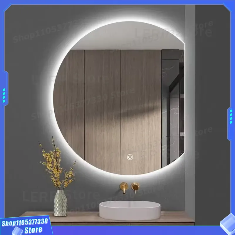 مرآة حائط LED حديثة بتصميم نصف - مراجعة Decor Lighting Solution وسعره