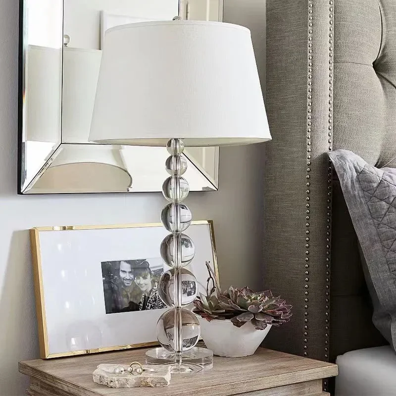 مصباح مكتب كريستالي فاخر وعصري - مراجعة Lighting Room Decor Photo وسعره