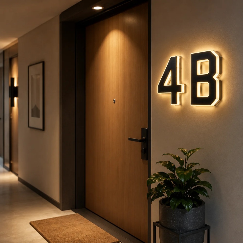 لافتة رقم المنزل بالطاقة الشمس - مراجعة Decor Lighting Address وسعره