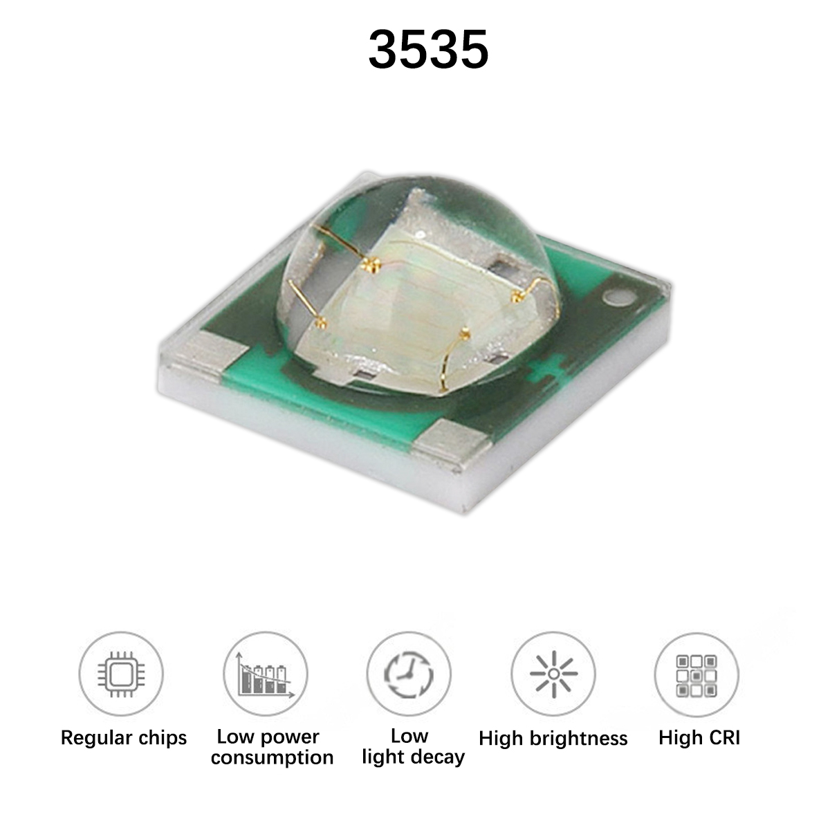 3535 رقائق LED سيراميك متعددة  - مراجعة Decor Lighting Solution وسعره