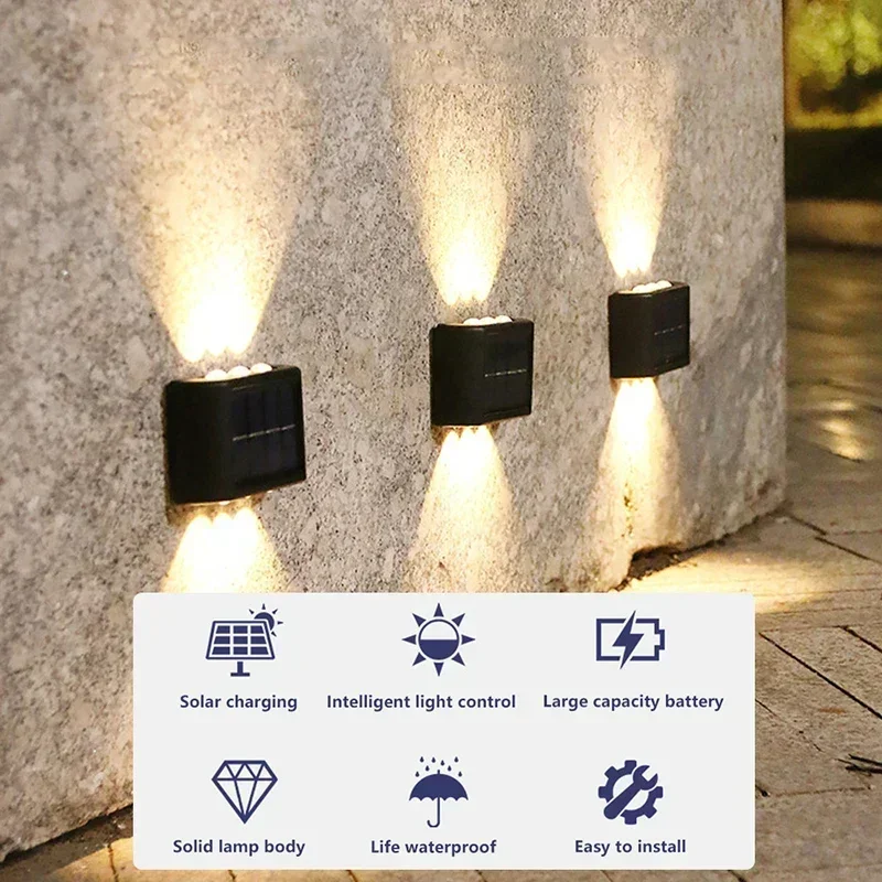 مصباح جداري شمسي LED خارجي مقا - مراجعة Lighting Decor Items وسعره