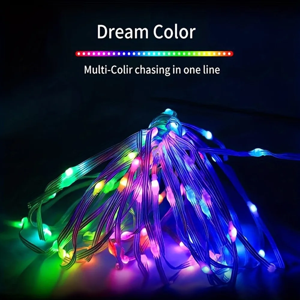 WS2812 LED سلسلة ضوء USB 5 فول - مراجعة Decor Lighting Address وسعره