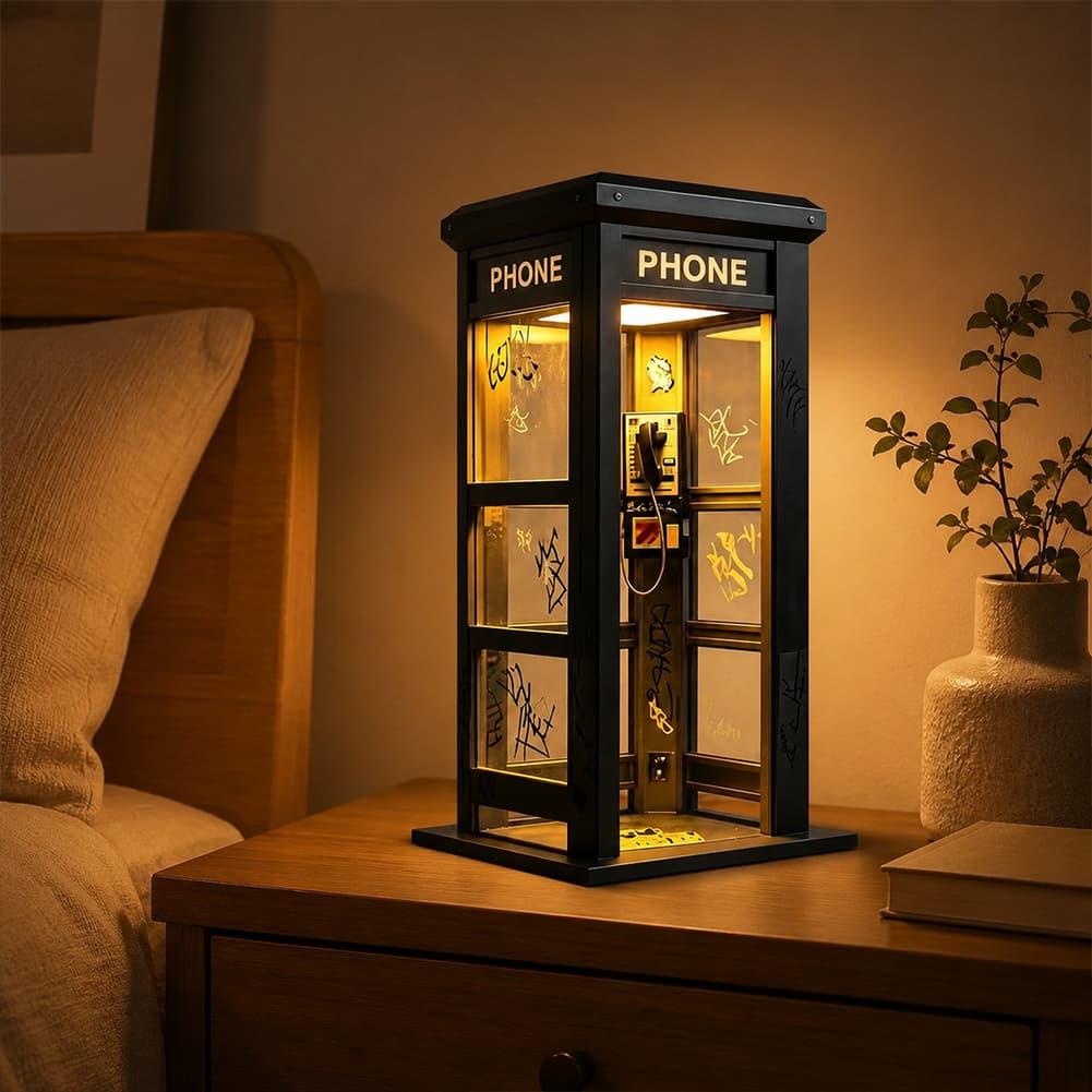 مصباح طاولة على شكل كشك هاتف ل - مراجعة Led Lighting Decor وسعره