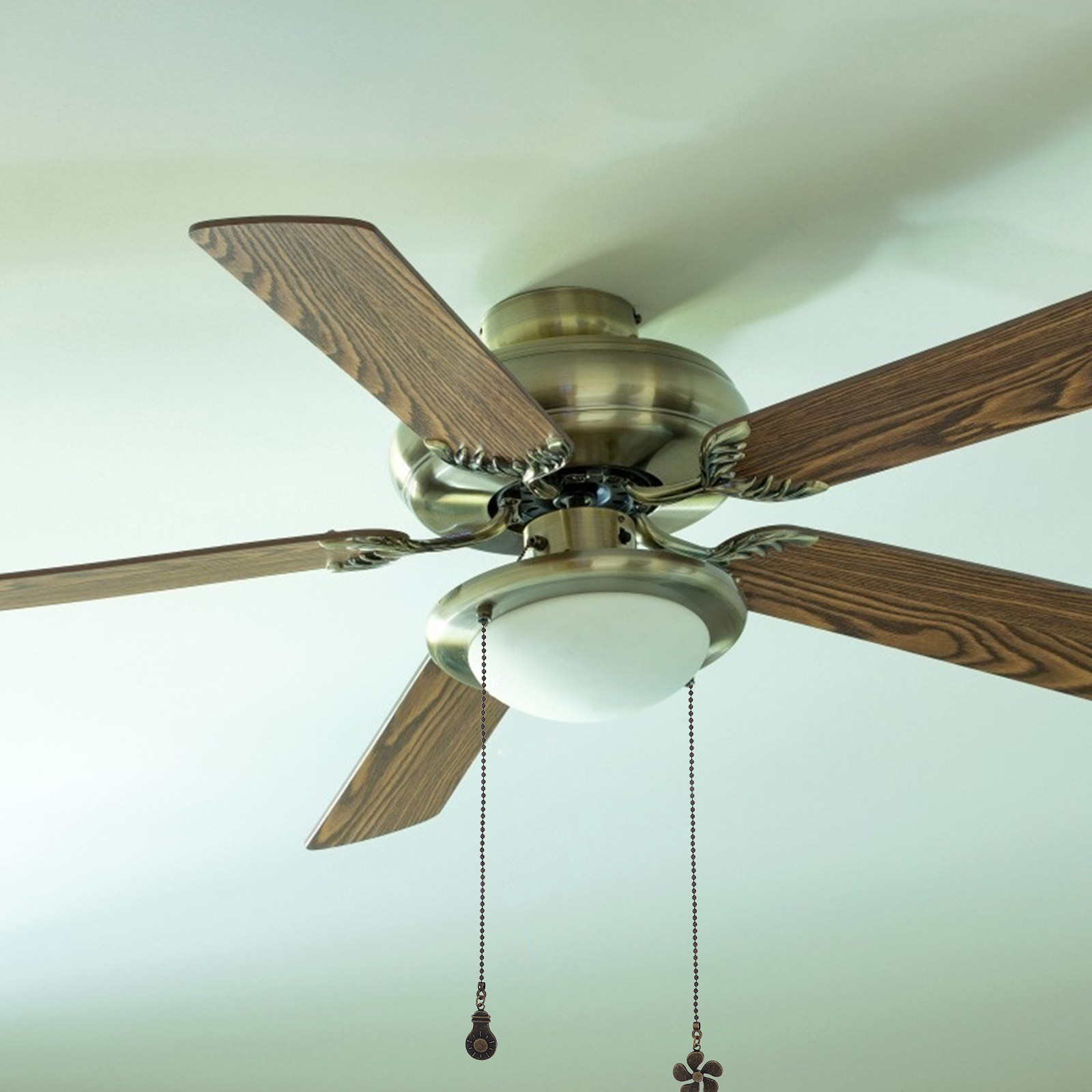 قطعتان من معلقات مروحة السقف ب - مراجعة Decor Lighting Ceiling Fans وسعره