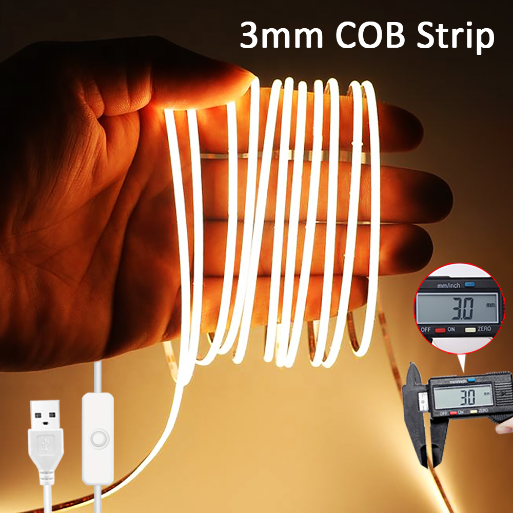 شريط إضاءة LED COB رفيع للغاية - مراجعة Decor Lighting Hours وسعره