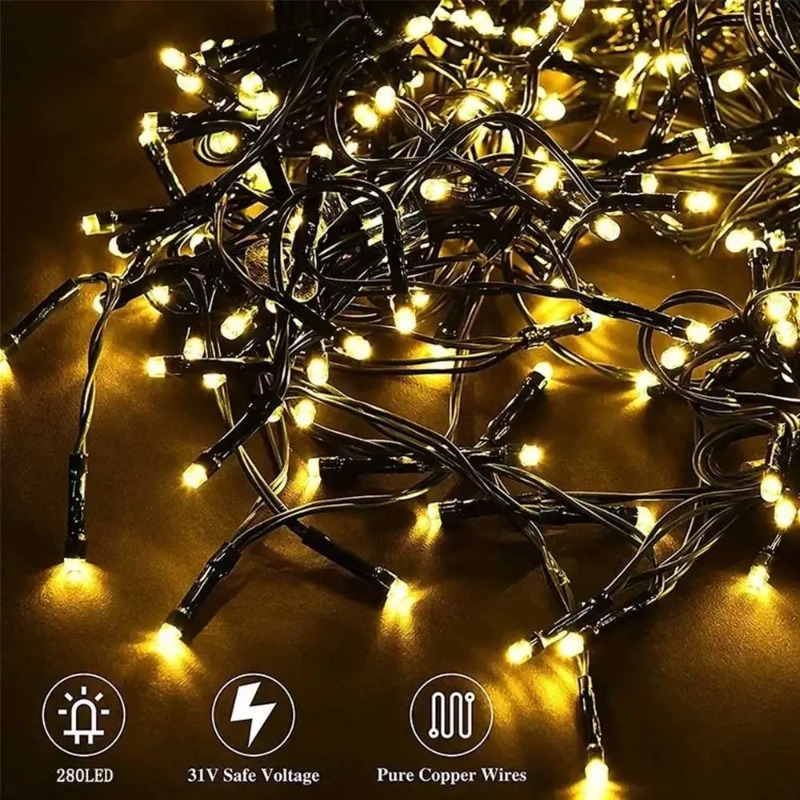 أضواء LED خيطية تعمل بـUSB، إض - مراجعة Wedding Lighting And Decor وسعره