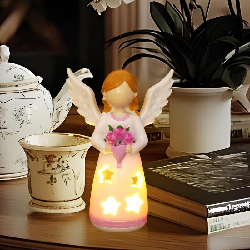 الشمعدان مصباح الملاك تمثال مص - مراجعة Lighting Decor Living Room وسعره
