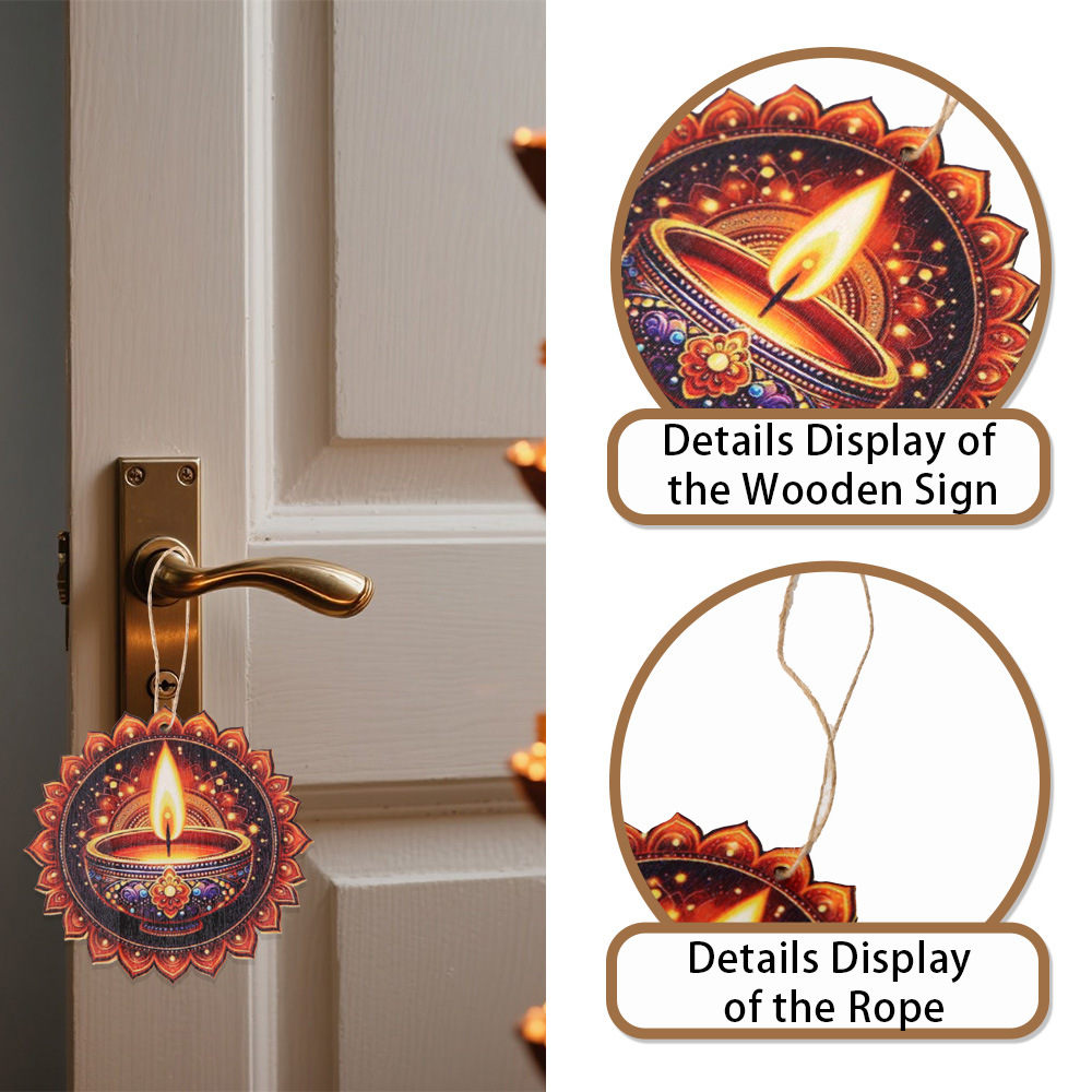 ديكور بطابع ديوالي - شماعات شر - مراجعة Lighting Decoration For Diwali وسعره