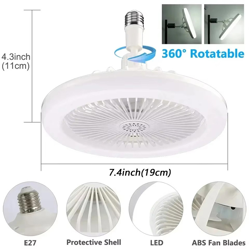 2 في 1 مصابيح مروحة السقف 3 سر - مراجعة Decor Lighting Ceiling Fans وسعره
