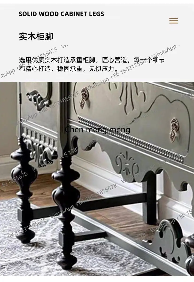 خزانة مدخل فرنسية بأسلوب القرو - مراجعة Decor Lighting Discount وسعره