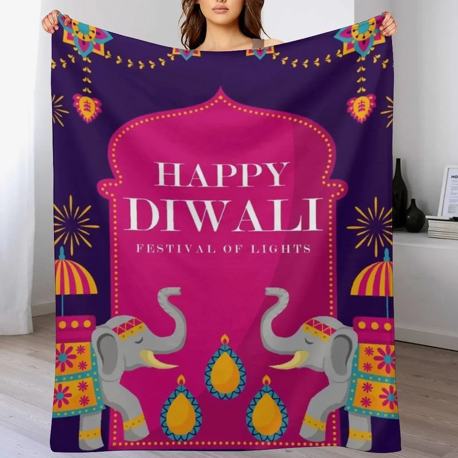 عيد ديوالي السعيد - بطانية مزي - مراجعة Lighting Decoration For Diwali وسعره