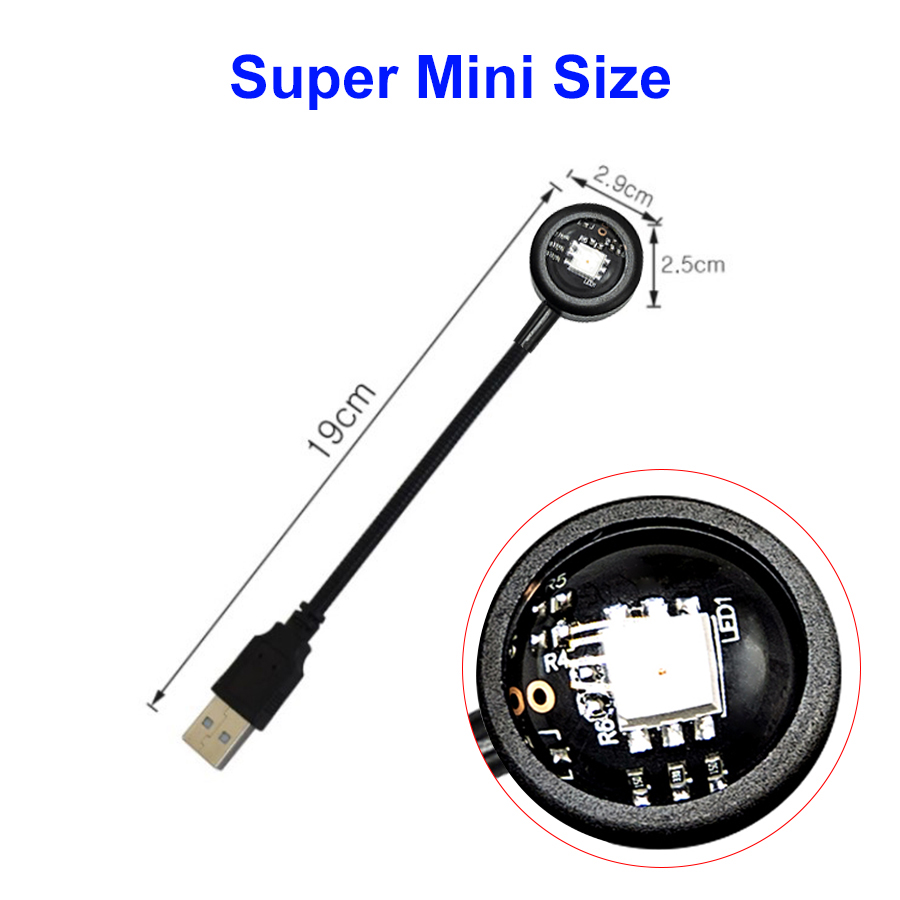 مصباح LED بمنفذ USB لعرض غروب  - مراجعة Decor Lighting Hours وسعره