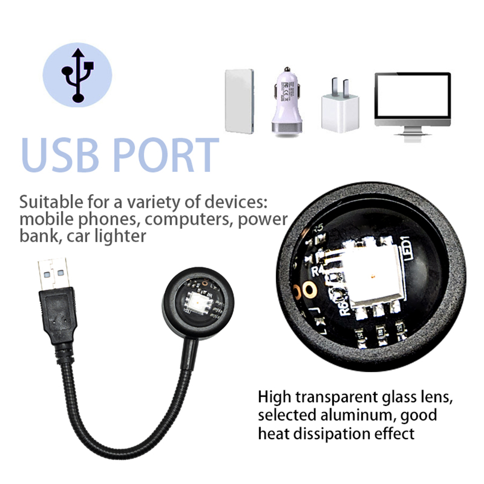 مصباح LED بمنفذ USB لعرض غروب  - مراجعة Decor Lighting Hours وسعره