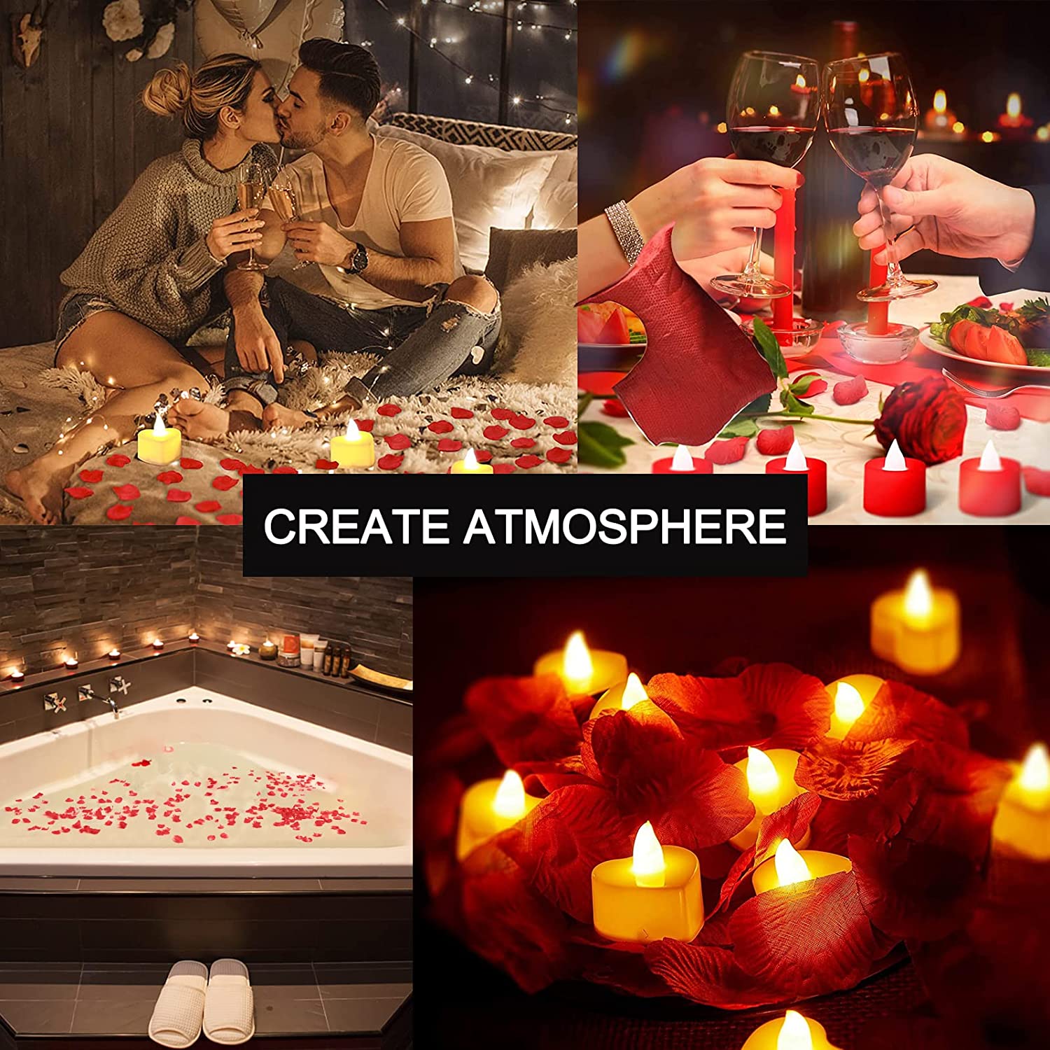 12/24 قطعة عديمة اللهب LED شمو - مراجعة Decor Lighting Hours وسعره