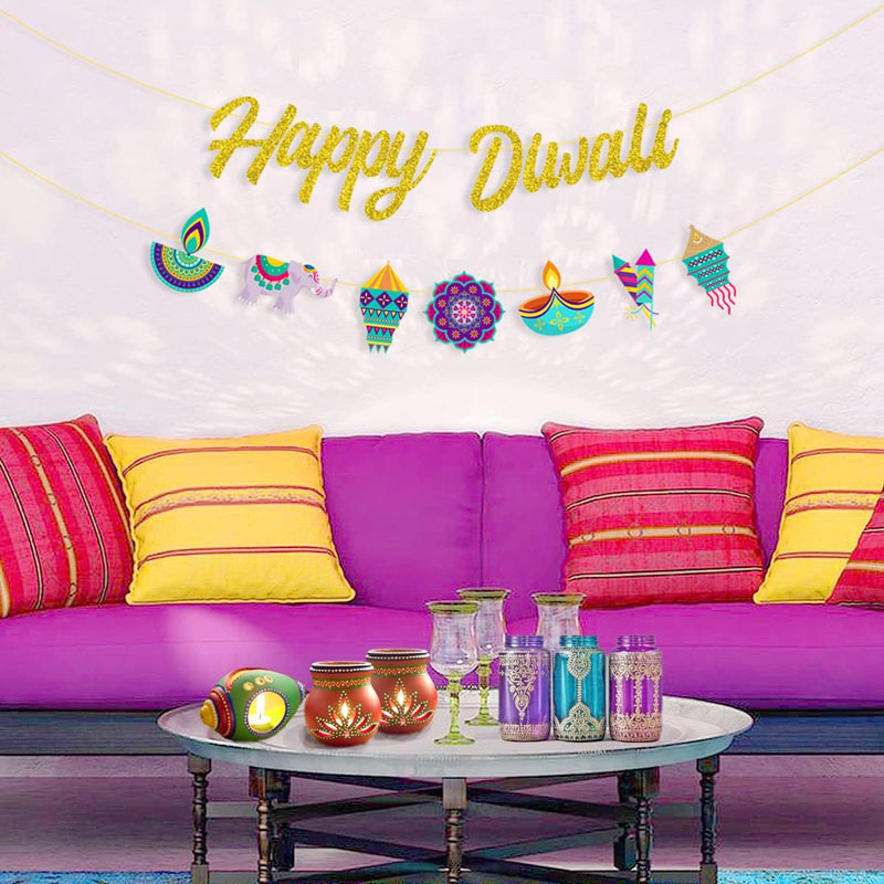 ديكورات حفلات ديوالي، لافتة لا - مراجعة Lighting Decoration For Diwali وسعره