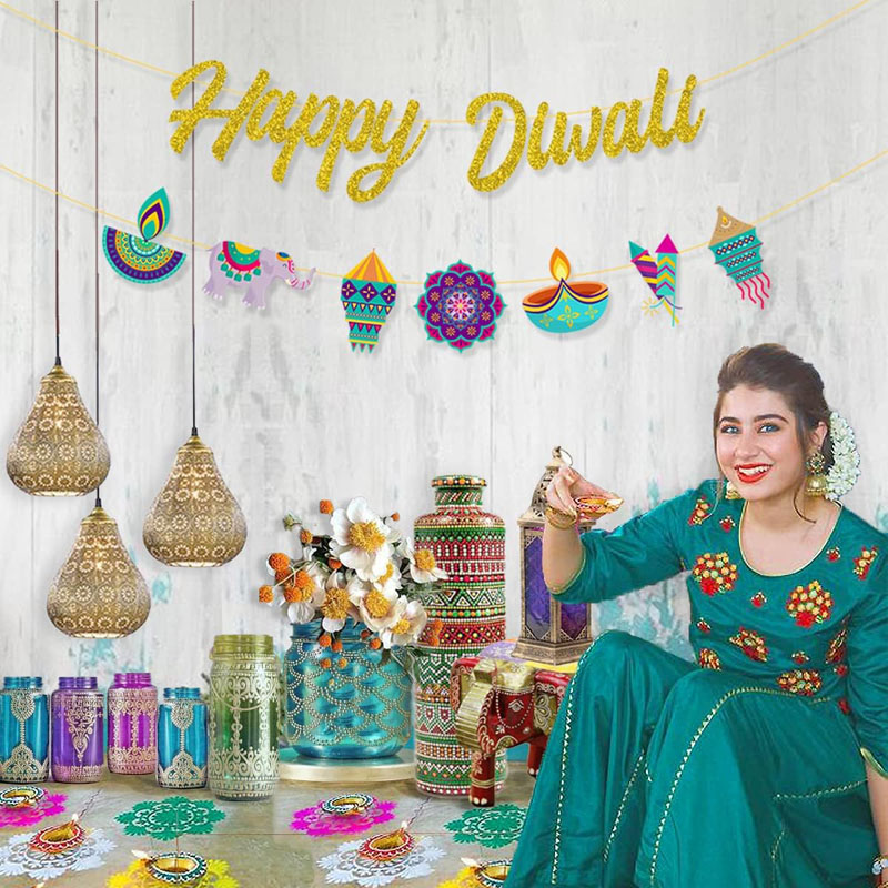 ديكورات حفلات ديوالي، لافتة لا - مراجعة Lighting Decoration For Diwali وسعره