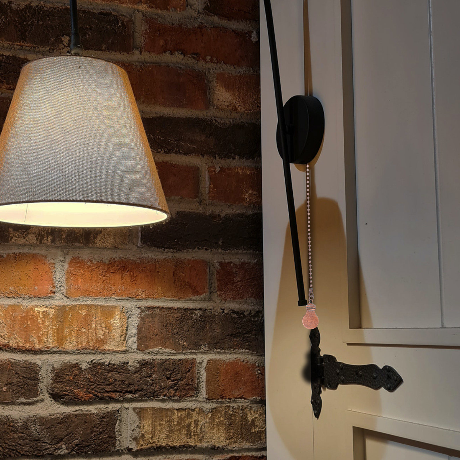 قطعتان من سلاسل سحب مروحة السق - مراجعة Decor Lighting Ceiling Fans وسعره