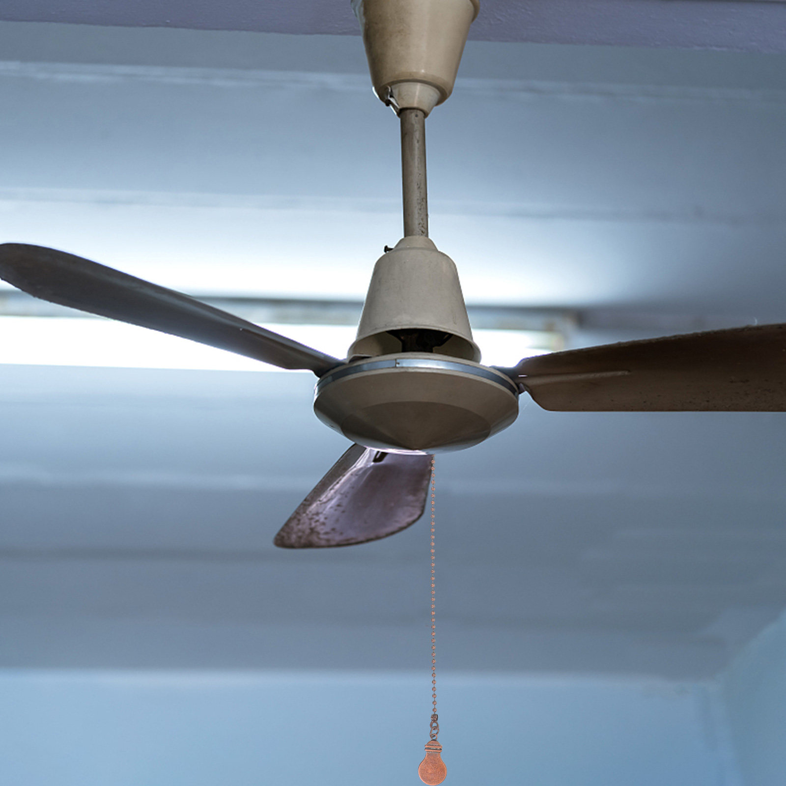 قطعتان من سلاسل سحب مروحة السق - مراجعة Decor Lighting Ceiling Fans وسعره