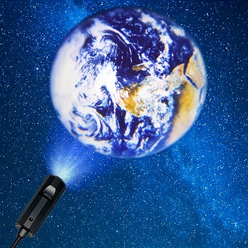 القمر الأرض العارض ضوء USB الع - مراجعة Lighting Room Decor Photo وسعره