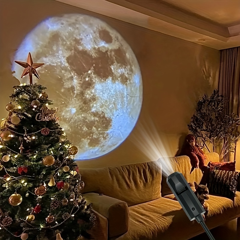 القمر الأرض العارض ضوء USB الع - مراجعة Lighting Room Decor Photo وسعره