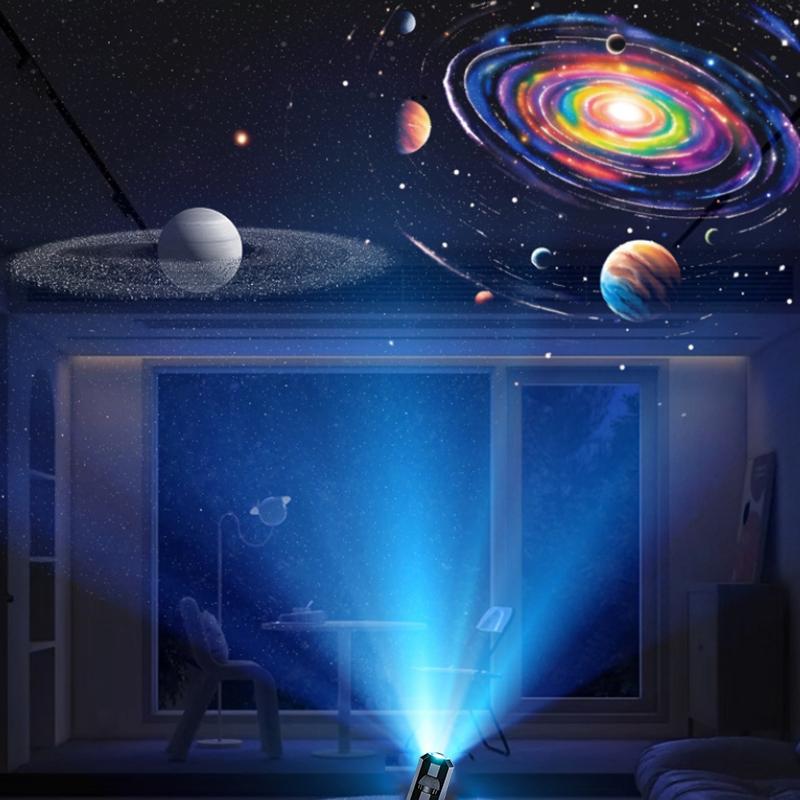 جهاز عرض ضوئي USB للسماء المرص - مراجعة Lighting Room Decor Photo وسعره