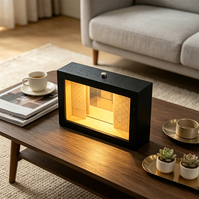 إطار صور بمرآة لانهائية بتأثير - مراجعة Lighting Room Decor Photo وسعره