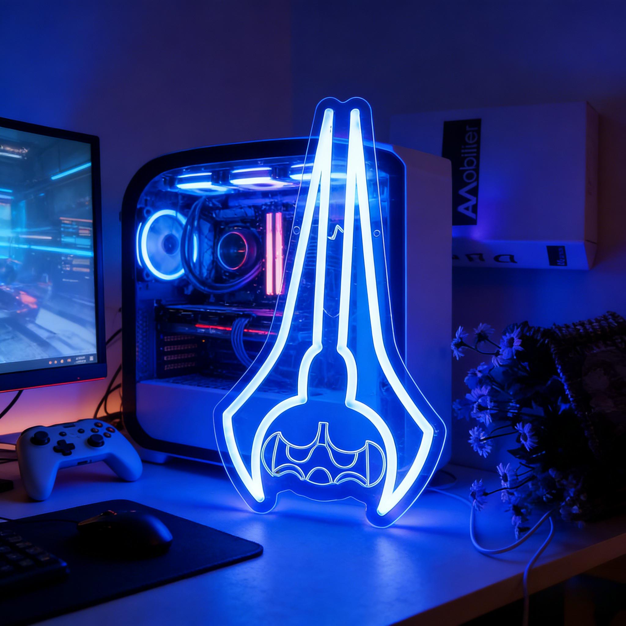 لافتة نيون LED على شكل سيف فرو - مراجعة Lighting Decor Wow وسعره