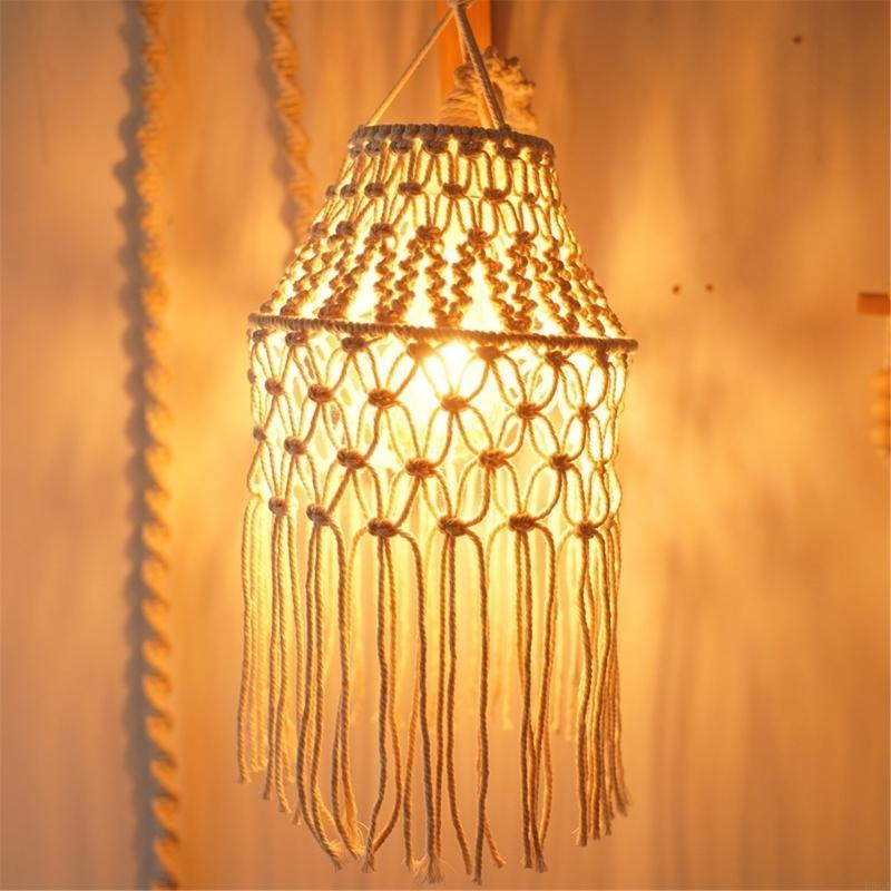 البوهيمي Macrames عاكس الضوء ا - مراجعة Lighting Jockey وسعره