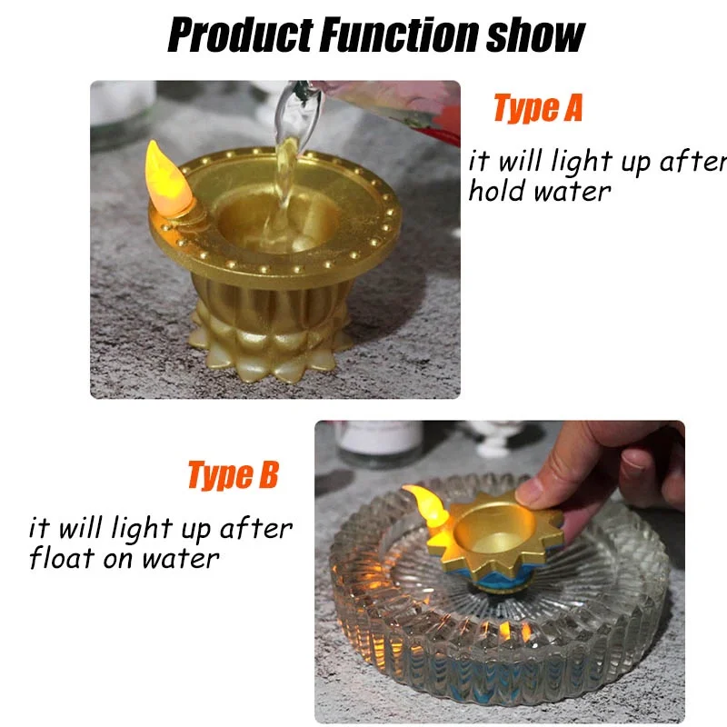 مصباح شمعة LED مزخرف لضوء الشا - مراجعة Lighting Decoration For Diwali وسعره