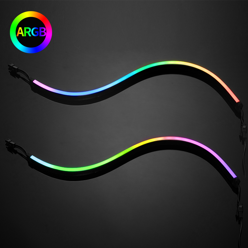 PHANTEKS M5 الرقمية RGB النيون - مراجعة Decor Lighting Address وسعره