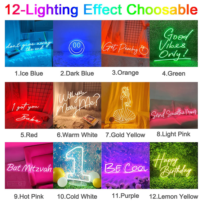 لافتات نيون مخصصة بإضاءة LED،  - مراجعة Wedding Lighting And Decor وسعره