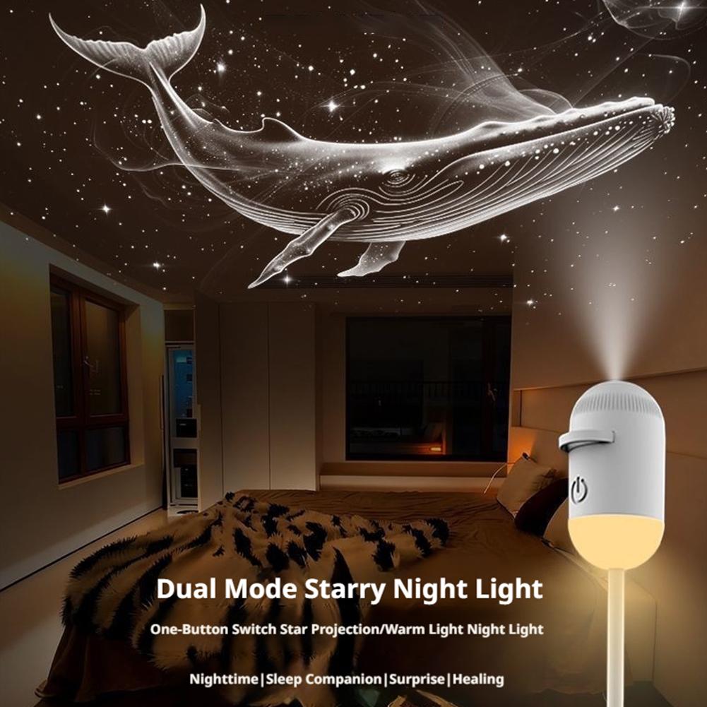 مصباح إسقاط ضوئي USB بـ 24 نمط - مراجعة Lighting Mcqueen Bedroom Decor وسعره