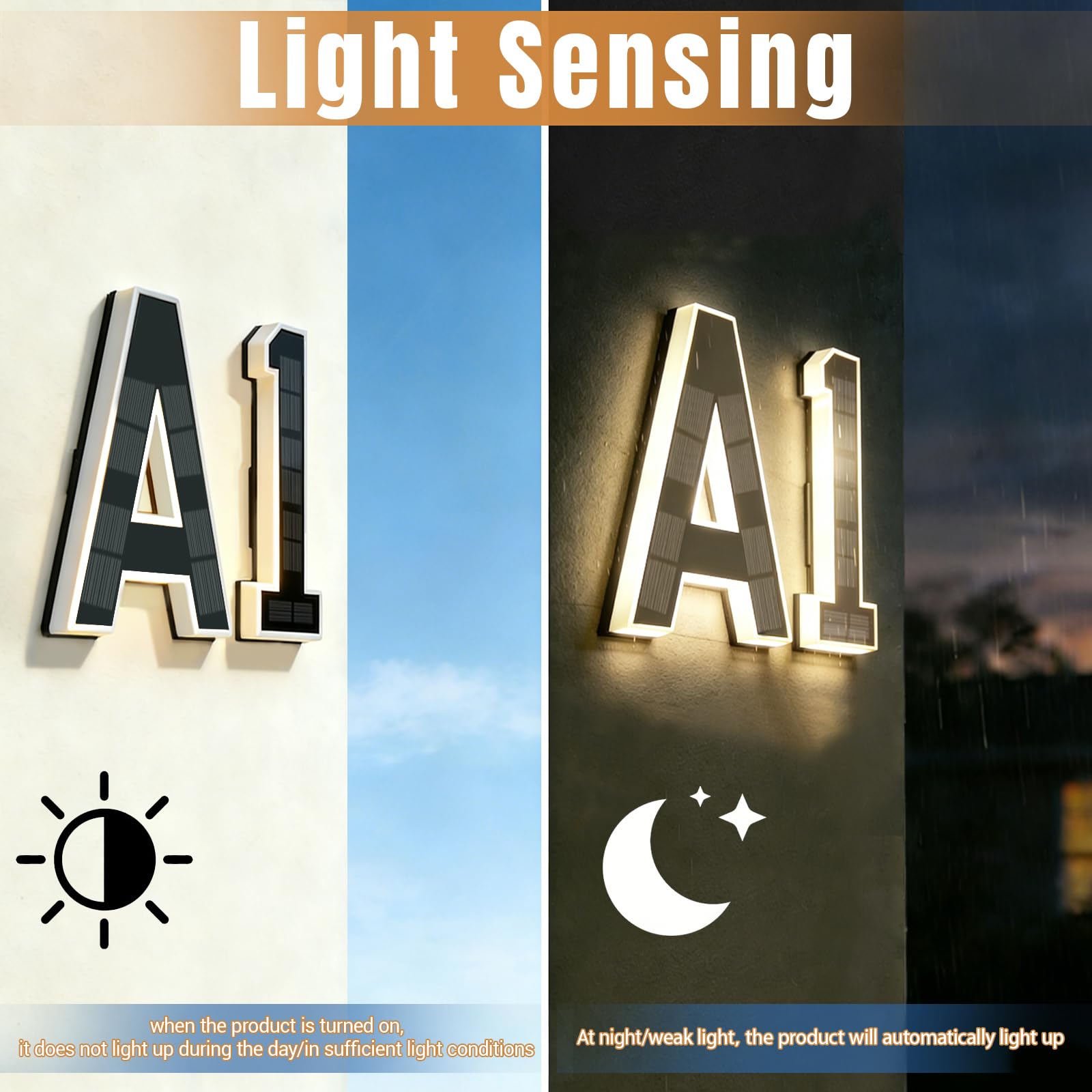لافتة رقم المنزل الحديثة بإضاء - مراجعة Decor Lighting Address وسعره