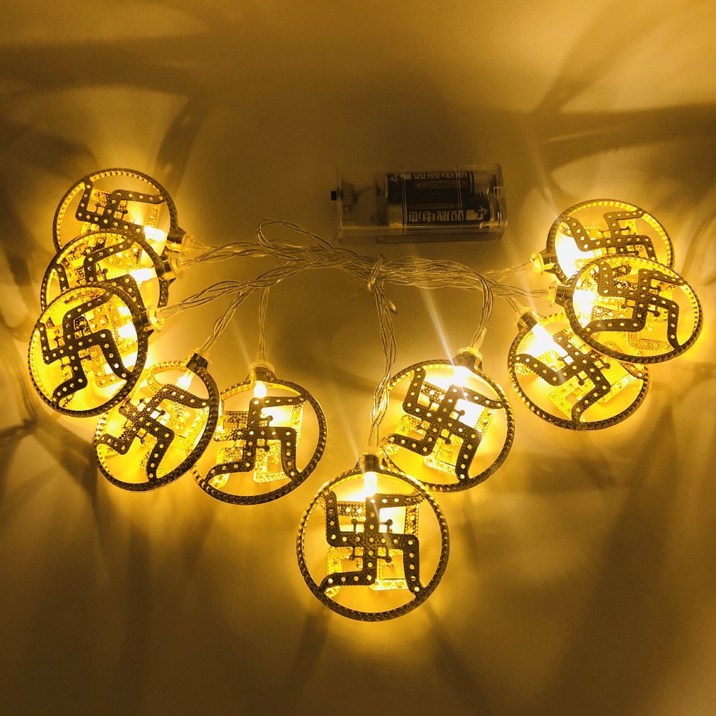 ديوالي ضوء LED AUM OM الصليب ا - مراجعة Lighting Decoration For Diwali وسعره