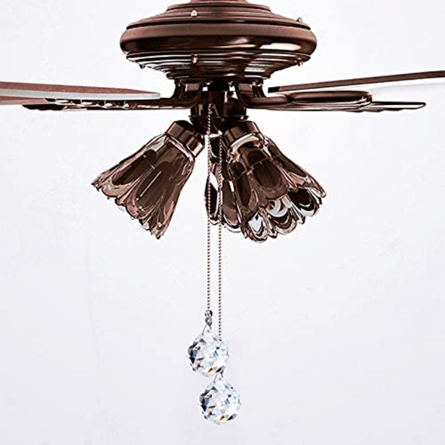 4 قطع سلسلة تمديد مروحة السقف  - مراجعة Decor Lighting Ceiling Fans وسعره